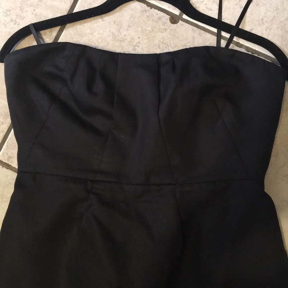 Strapless black J.Crew dress - Picture 2 of 4